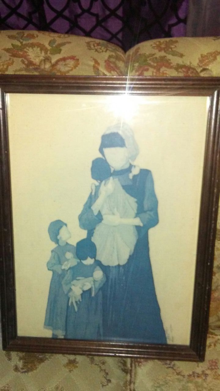 Water color painting (authorized reproduction) by Vera Kirk
