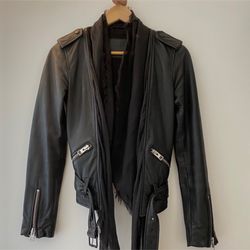 All saints Leather Jacket