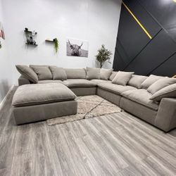 BRAND NEW GREY MODULAR SECTIONAL SAME DAY DELIVERY 