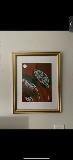 Framed original painting