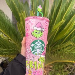 Starbucks Grinch Tumbler 