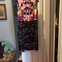 Elegant Dress W match Cardigan.Size10