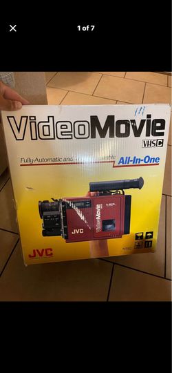 JVC GR-C7U Autofocus 1986 Video Movie Back To The Future/Stranger Things READ