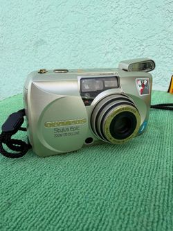 Olympus Stylus Epic Zoom 170 Deluxe 35mm Camera + Case + Kodak Film – Tested