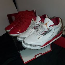 Jordan 11 And Jordan 3  Size 10.5 Mens