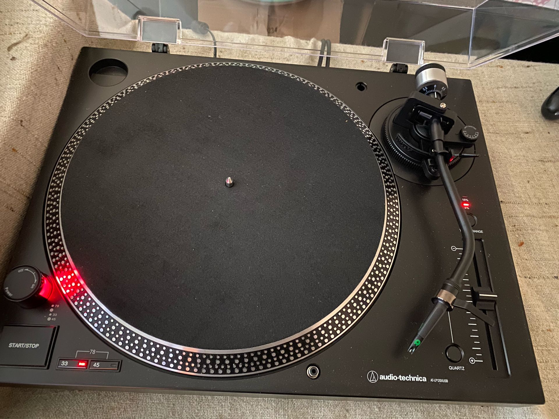 Audio Technica Turntable With Ortofon Concorde MK2 Cartridge