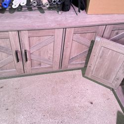 2 Litter Box Cabinets 