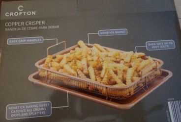 Non stick copper crisper