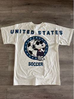 Snoopy World Cup Soccer USA shirt NEW