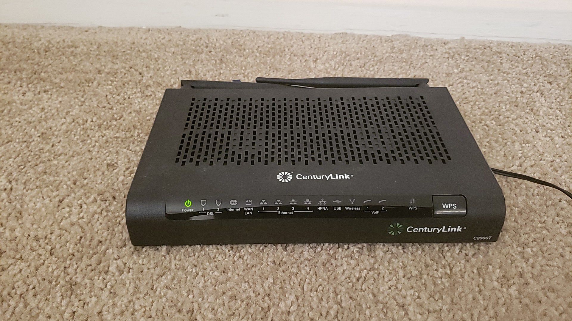 CenturyLink C2000T Modem with router