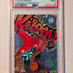Tyrese Maxey KABOOM- PSA 9