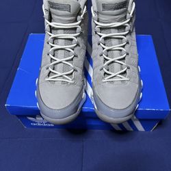Jordan 9 Retro GS Cool Grey 2025  Size 6.5Y