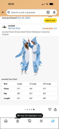 XL Shark Onesie Adult Shark Halloween Costumes Cosplay