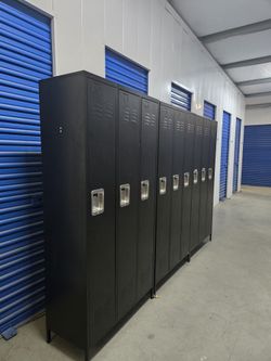 Metal Lockers Each Set $180 3 Sets Available 