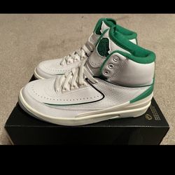 Size 6.5 - Jordan 2 Retro Lucky Green