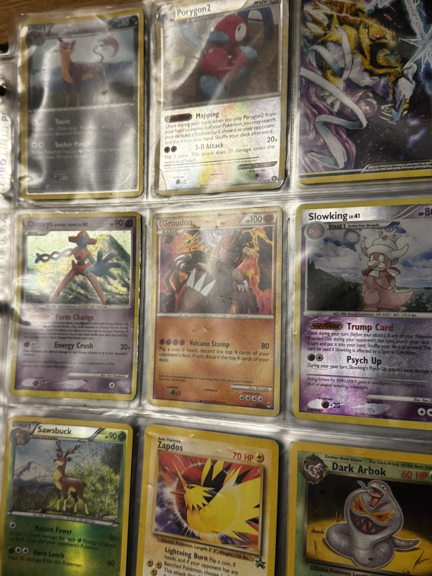Pokemon Cards from Collection