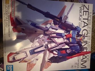 Brand New Zeta Ver Ka Master Grade Gundam Model Kit