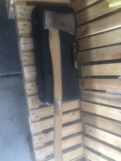 36 in. Hickory Handle Felling Axe