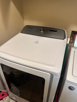 Washer and gas dryer
