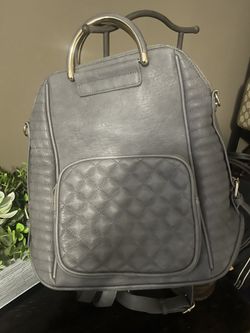 Gray Back Pack 