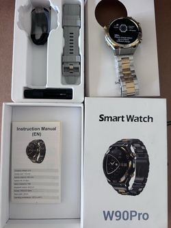 W90Pro Smart Watch with Accessories