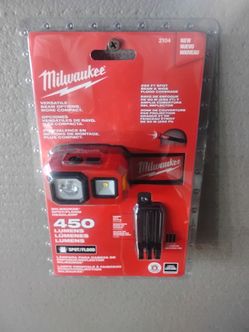 Milwaukee head lamp
