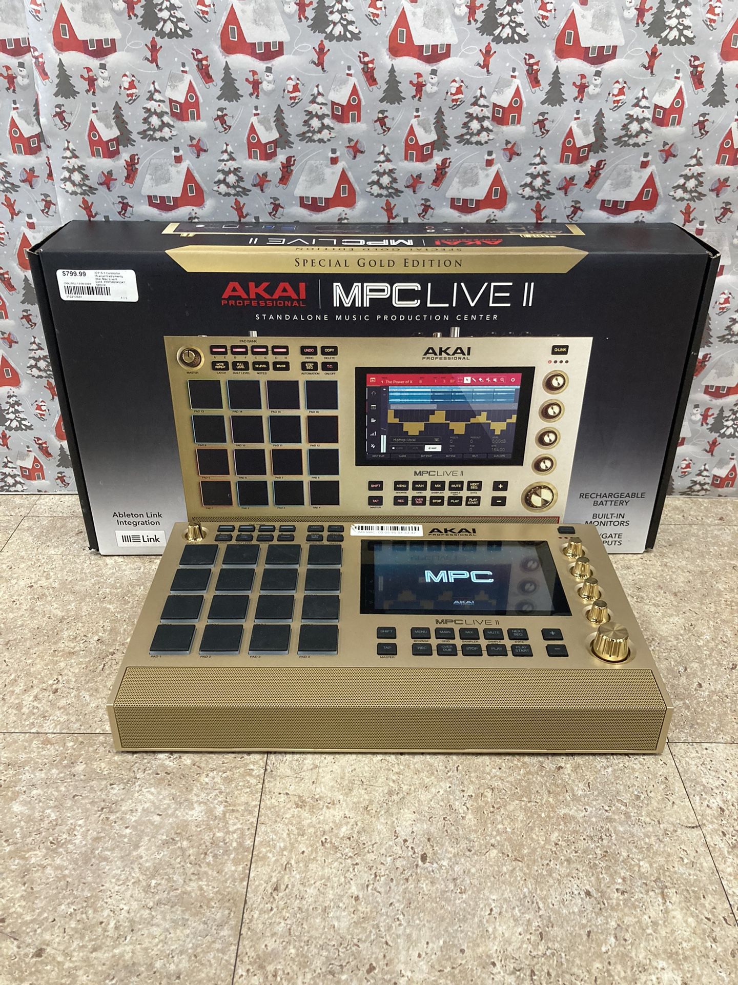 AKAI MPC LIVE II Special Gold Edition Standalone Music Production Center
