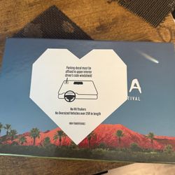 Coachella Car camping pass Wk 1