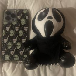 Iconic Horror Mini Ghostface Plush Doll