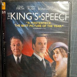 The Kings Speech DVD Sealed