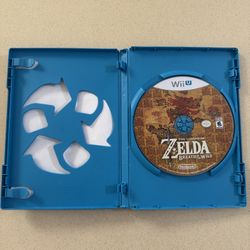 The Legend of Zelda: Breath of the Wild (Wii U, 2017) Disc + Case 💎 Pre-Owned
