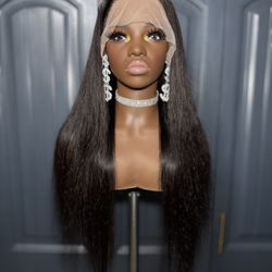 WIG 100% HUMAN HAIR VIRGIN 32”