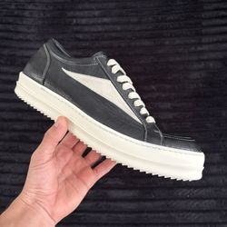Rick Owens Black Temple Vintage Sneaks Sneakers 