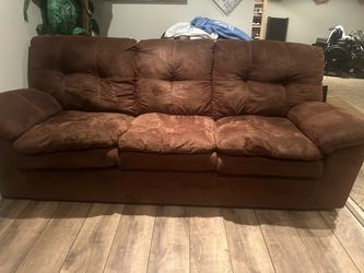 Sofa with a matching loveseat