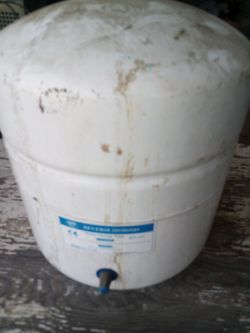 Water canister for camper