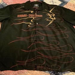 Men’s Harley Davidson Dress Shirt