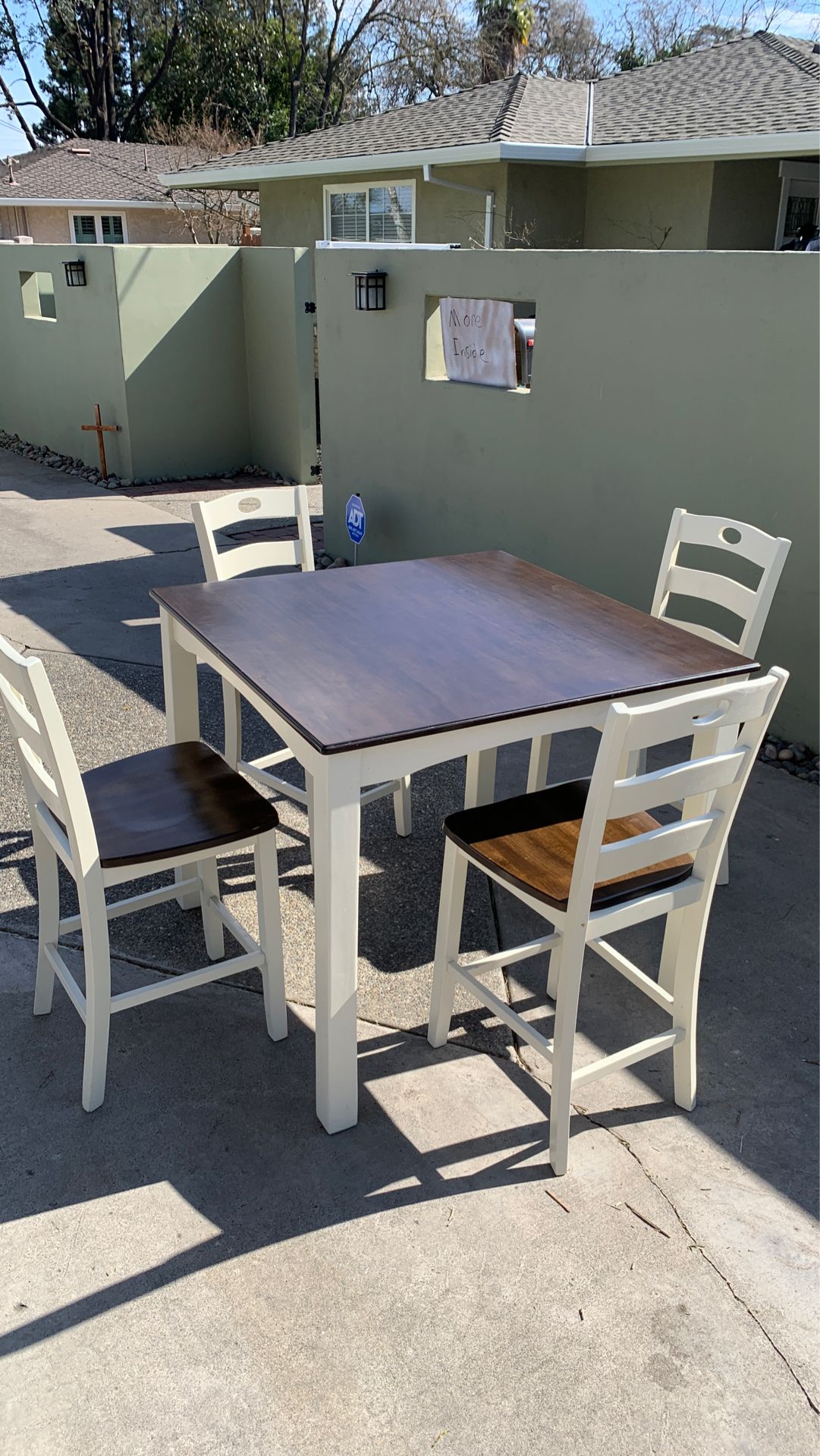 Kitchen table. Solid real wood.