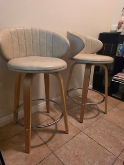 Two  stool benches