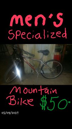 Men's Specialized Hard Rock mountain bike