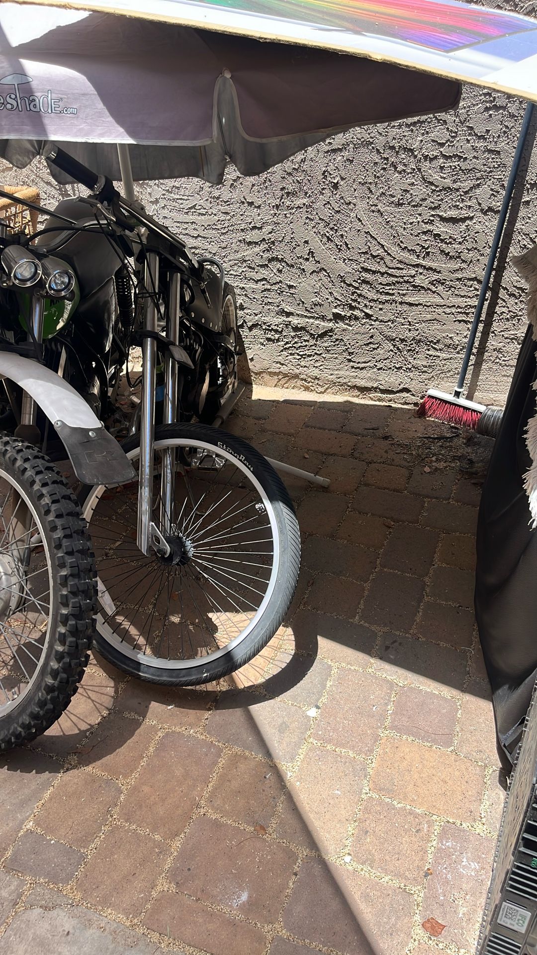 Chopper Bicycle with Gas Motor