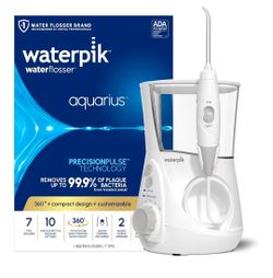 Water Flosser For Teeth Cleaning, Gums, Braces, Dental Care, Electric Power With 10 Settings, 7 Tips