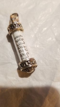 silver pendent