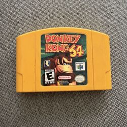 Nintendo 64 Game Donkey Kong ( Hesperia Ca )