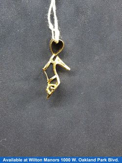 Symbol Pendant - Yellow Gold 14k (.585) 0.8 grams