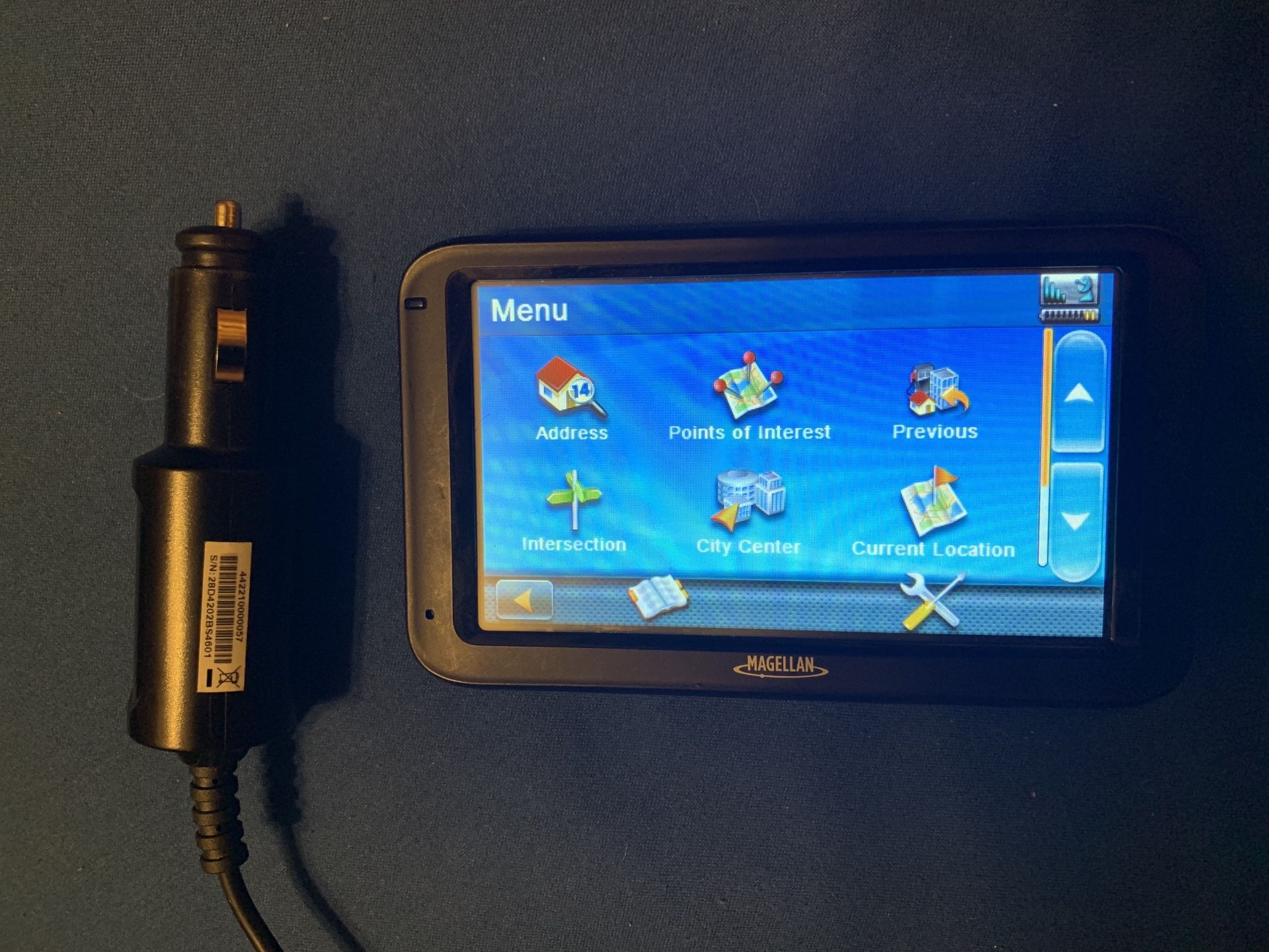 Magellan GPS (English,Spanish and French)