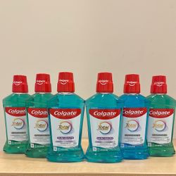 Colgate mouthwash 16.9 oz: $2 each
