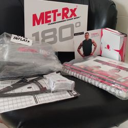 Met-Rx Workout Fitness Exercise Ball Program Kit Transforming Every Body