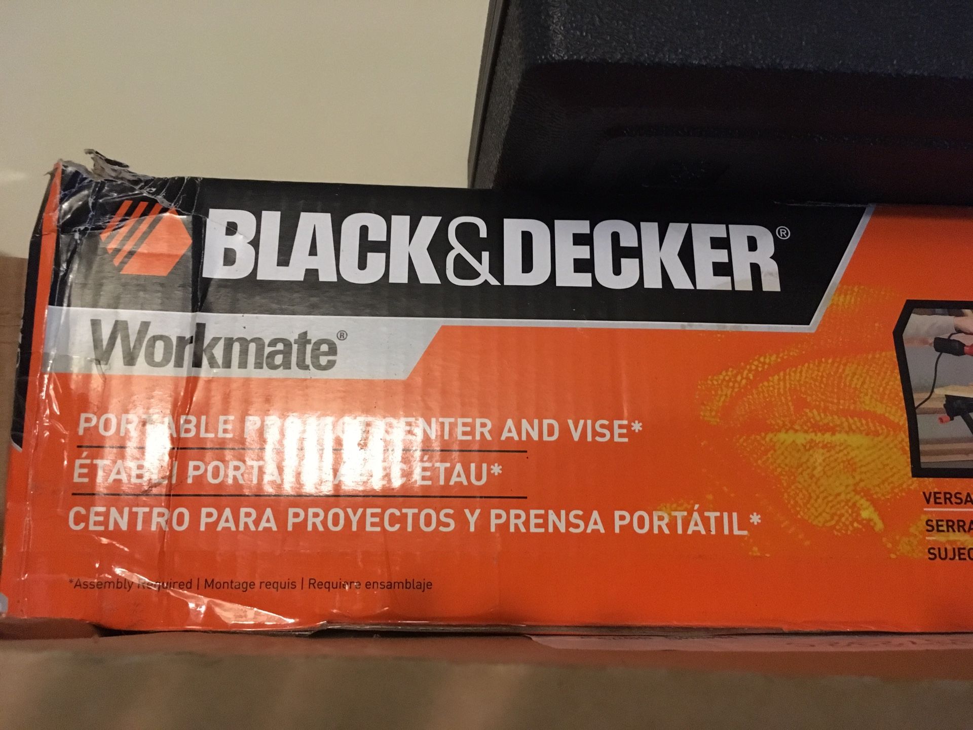 Black and decker workmate work table