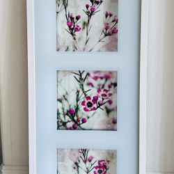 Wall Art With Flowers
