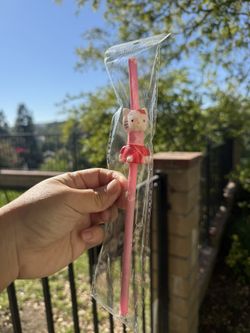 Hello Kitty Reusable Straws. 12 Pcs Per Set 